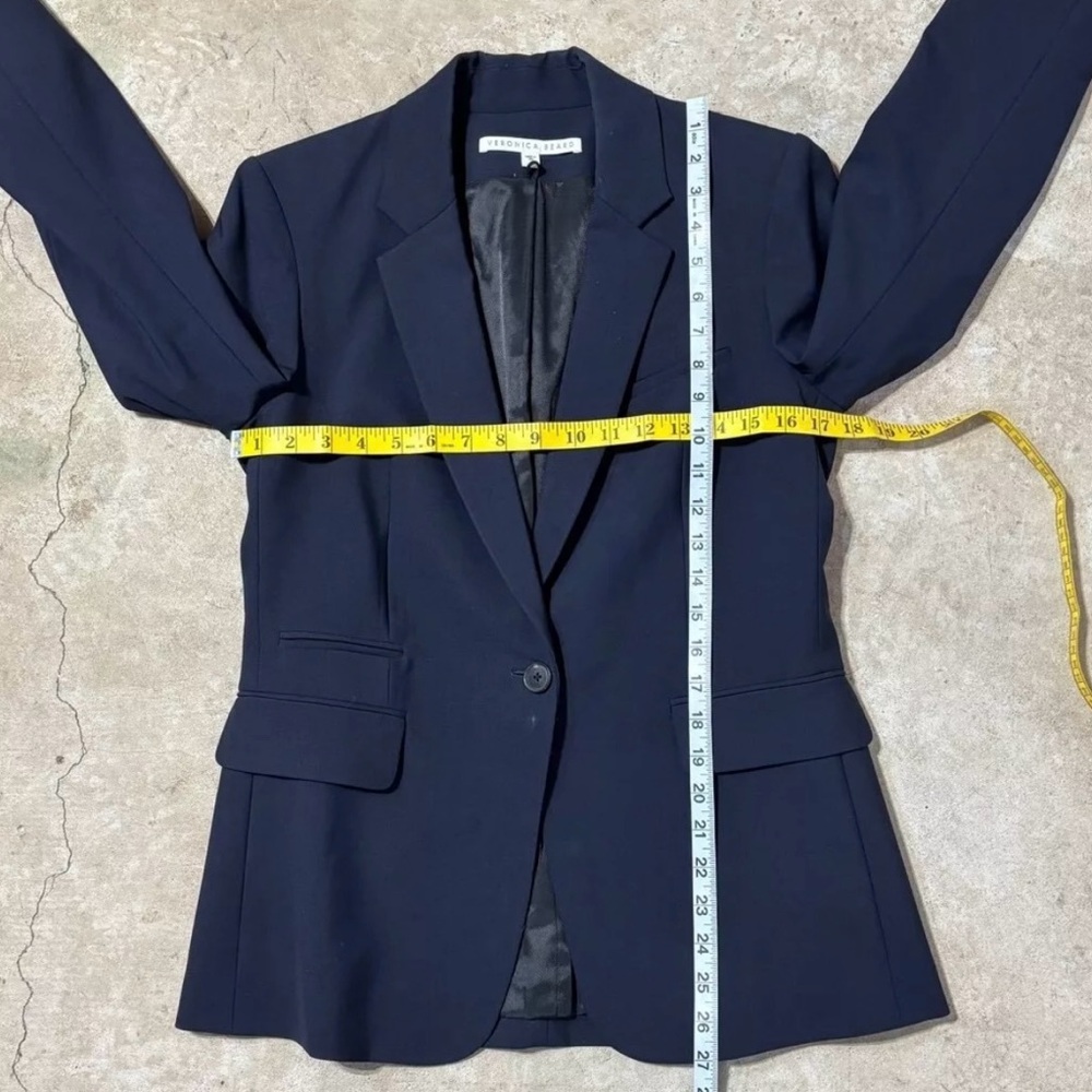 Veronica Beard Single Button Classic Dickey Blaze… - image 8